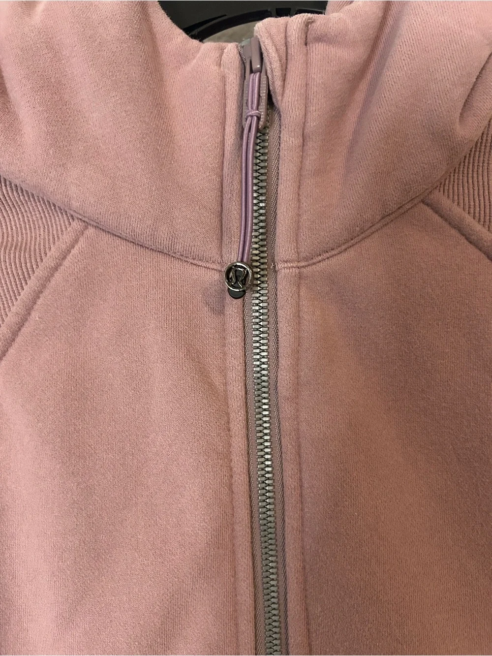 Lululemon  scuba oversized full sip  Lunar rock size s/m